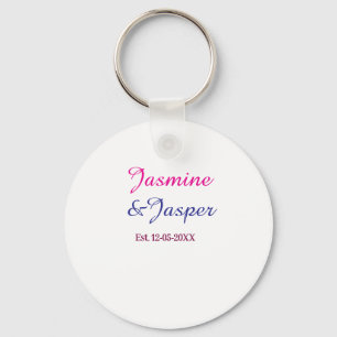 Mama & Papa nieuwe ouders koppel naam gesticht jaa Sleutelhanger