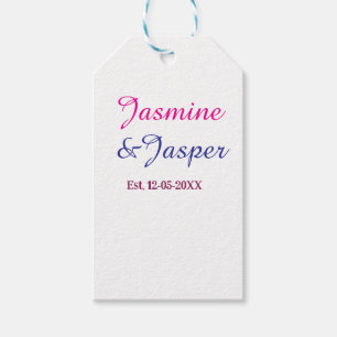 Mama & Papa nieuwe ouders koppelnaam gesticht jaar Cadeaulabel