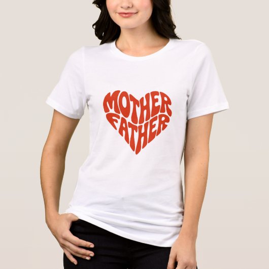 MAMA PAPA Tri-Blend SHIRT (Voorkant)