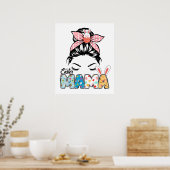 mama pasen, retro, vintage poster (Keuken)