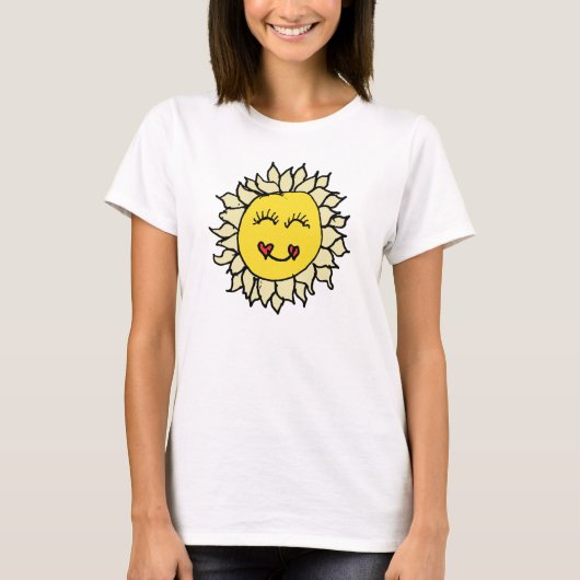 Mama Peggy's Sun Drawing Color T-shirt (Voorkant)