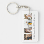 Mama Photo Collage Acrylische Sleutelhanger Moeder (Voorkant)