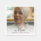 Mama Photo Memorial Tribute Servet (Voorkant)