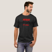 Mama Pit Crew Race Dual Flag Car Racing Wome T-shirt (Voorkant volledig)