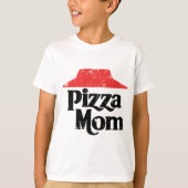 Mama Pizza Chef Grappig eten Pun T-shirt (Voorkant)