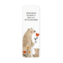 Mama Polar Beer & Cub Schattige retouradres