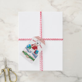 Mama Polar Beer kerstcadeautags Cadeaulabel