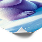 Mama Polar Beer met Cub | Perfect Poster (Hoek)