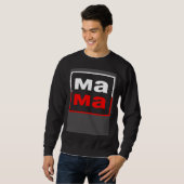 Mama Polski Poolse Moeder Kleding Cute Moederdag Trui (Voorkant volledig)