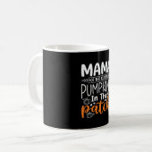 Mama Pumpkins Patch Halloween-ontwerp_1 Koffiemok (Voorkant links)