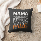 Mama Pumpkins Patch Halloween-ontwerp_1 Kussen (Deken)