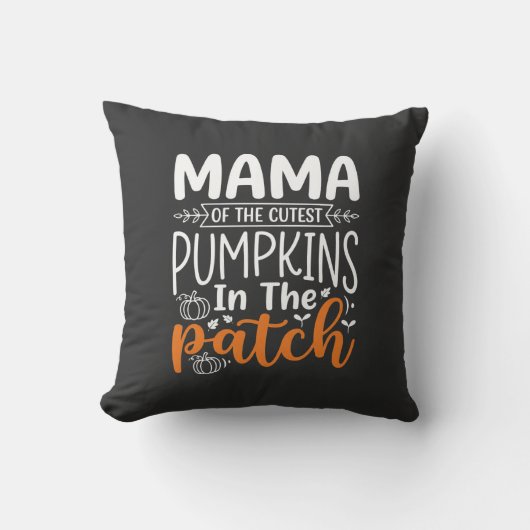Mama Pumpkins Patch Halloween-ontwerp_1 Kussen (Voorkant)