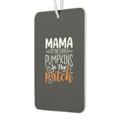 Mama Pumpkins Patch Halloween-ontwerp_1 Luchtverfrisser (Links)