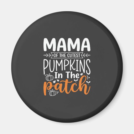 Mama Pumpkins Patch Halloween-ontwerp_1 Magneet (Voorkant)
