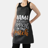 Mama Pumpkins Patch Halloween-ontwerp_1 Schort (Insitu)