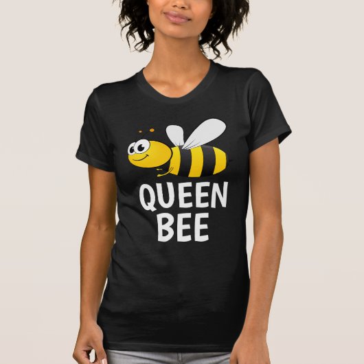 MAMA QUEEN BEE DAMES T-SHIRTS (Voorkant)
