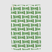 MAMA QUEEN VAN DE GROENE Custom Vrouwen Golfhanddoek (Voorkant)