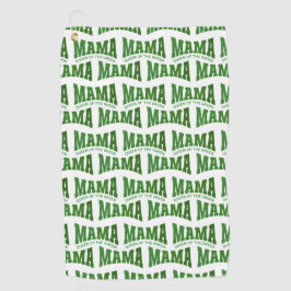 MAMA QUEEN VAN DE GROENE Custom Vrouwen Golfhanddoek