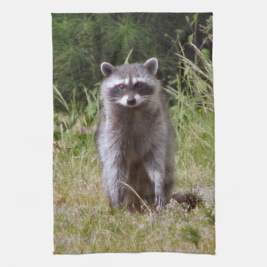Mama Raccoon Theedoek (Verticaal)