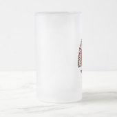 Mama Rainbow, Blessed Mama Gift, Boho Mama Rainbow Matglas Bierpul (Center)