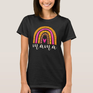 Mama Rainbow Graphic oma mama New Mam Mot T-shirt