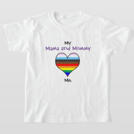 Mama Rainbow Heart T-Shirt
