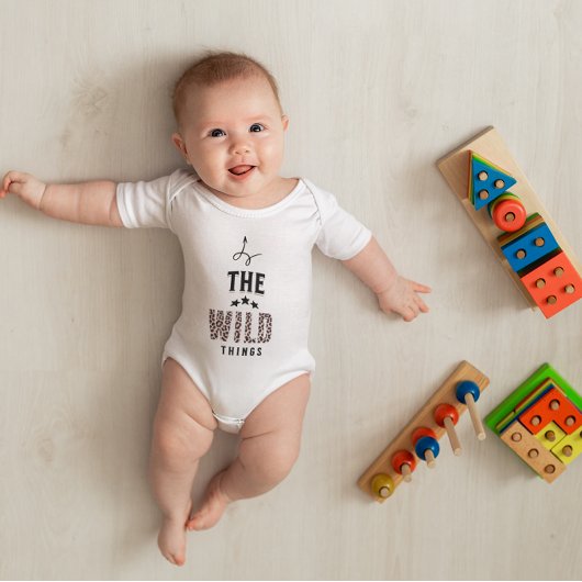 MAMA RASING WILD DINGEN ROMPER