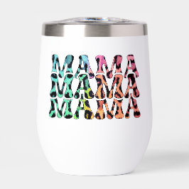 Mama Regenboog Luipaard Print