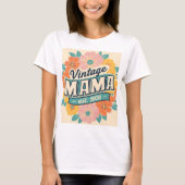 Mama Retro Esthetisch T-shirt – Classic 70s (Voorkant)