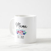 Mama richtte de Mok, Mok, Funny Coffee Mok van 201 (Voorkant links)