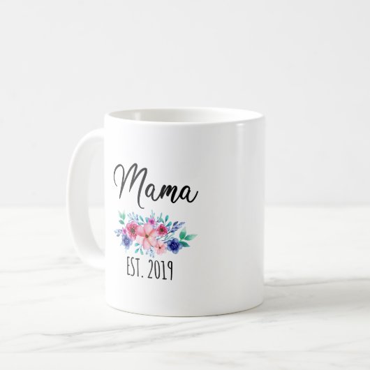 Mama richtte de Mok, Mok, Funny Coffee Mok van 201 (Voorkant links)