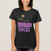 Mama Rocks - Cadeau voor Mam T-shirt (Voorkant)