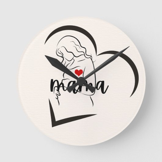 MAMA RONDE KLOK (Voorkant)