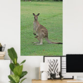 Mama Roo en Joey Poster (Thuiskantoor)