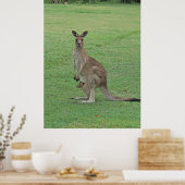 Mama Roo en Joey Poster (Keuken)