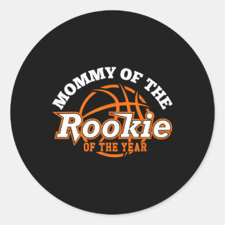 Mama Rookie van het Jaar bySketbyll Ronde Sticker