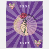 Mama Roos past beste ooit aan Fleece Deken (Voorkant)