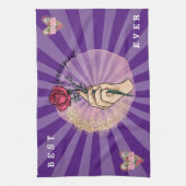 Mama Roos past beste ooit aan Theedoek (Verticaal)