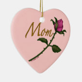 Mama Roos Rosebud Keramisch Ornament (Rechts)