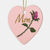 Mama Roos Rosebud Keramisch Ornament (Links)