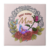 Mama Roos Rosebud Tegeltje (Voorkant)