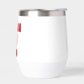 Mama roze boog en rode kersen, coquette stijl (Links)