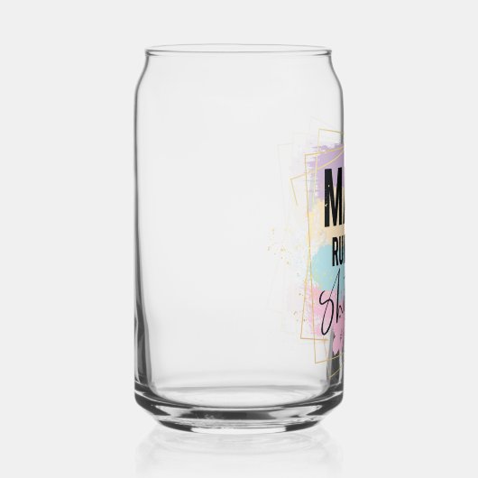 Mama runt dit blikvorm glas (Rechts)