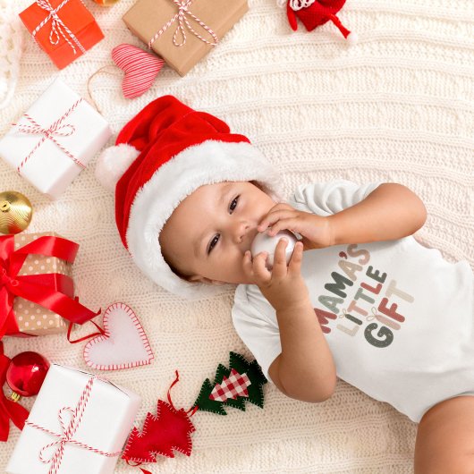 Mama’s Little Gift – Cute Baby Christmas Romper