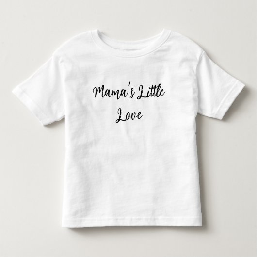 Mama’s Little Love Baby Kinder Shirts (Voorkant)