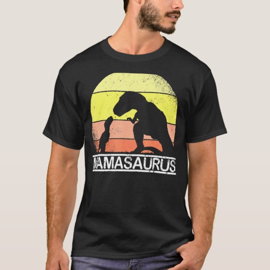 Mama Saurus Moederdag Rex Dinosaurus Voor Mama T-shirt (Voorkant)