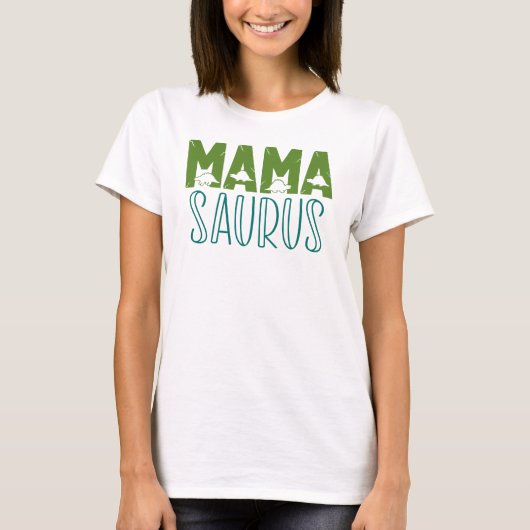 Mama Saurus, Moederdag T-shirt (Voorkant)