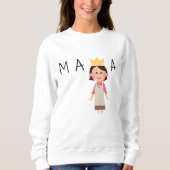 Mama Schattige sweatshirt (Voorkant)