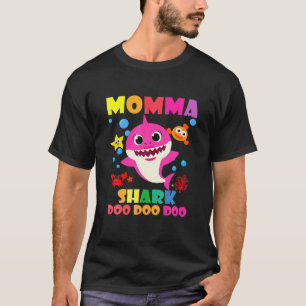 mama Shark Doo Doo Funny Baby mama papa Kinder T-shirt