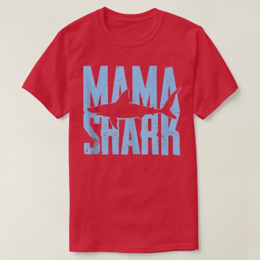 Mama Shark, Funny Husband Son Daughter Gift  T-shirt (Design voorkant)
